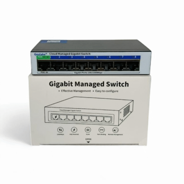 VSB-GS108V1-AAR- GIGABIT MANAGED SWITCH